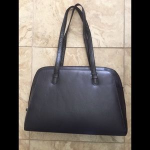 Dark brown briefcase/purse